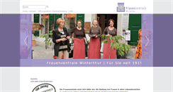 Desktop Screenshot of frauenzentrale-fzw.ch